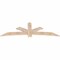 Ekena Millwork Alberta Smooth Timber Gable Bracket, Douglas Fir, 84"W x 28"H x 1 1/2"D x 5 1/2"F, 8/12 Pitch GBW084X28X0206ALB00SDF - alternate 4